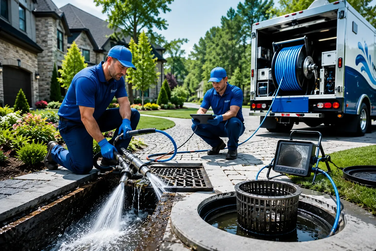 Local outdoor drain cleaning professionals in Saint Olaf, IA